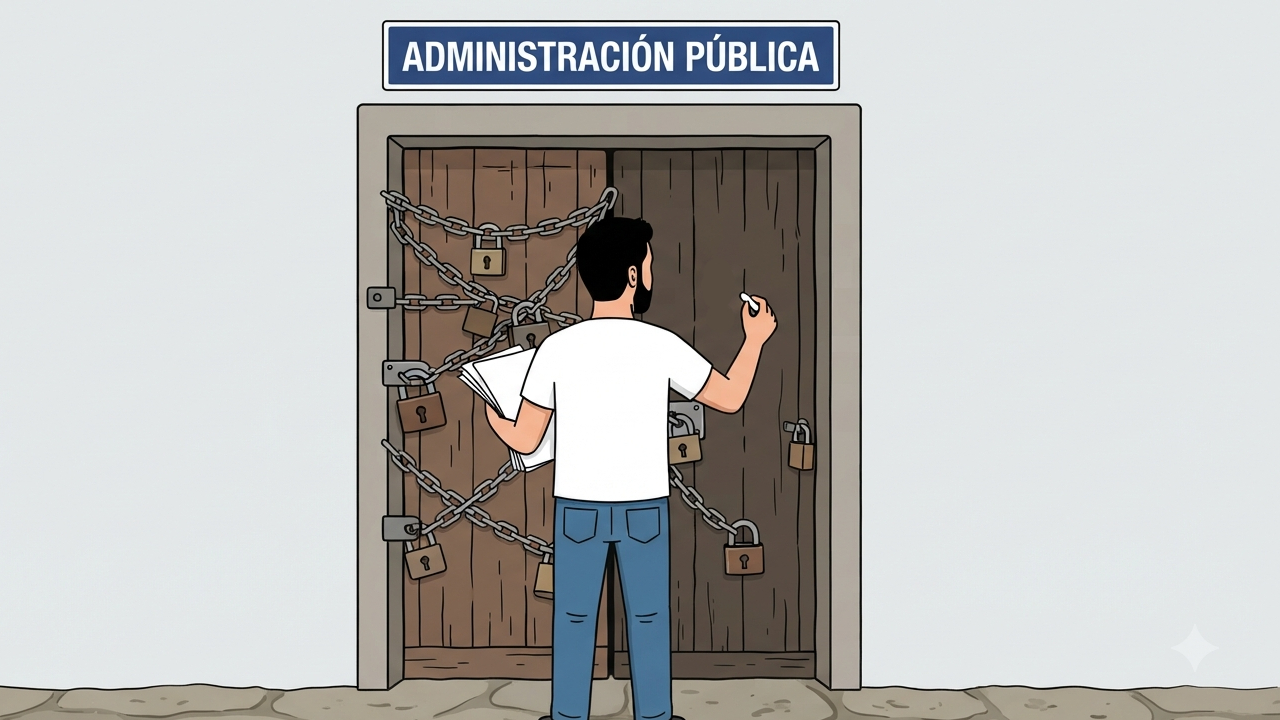 ¿Por qué cuesta tanto que las entidades públicas nos abran la puerta?